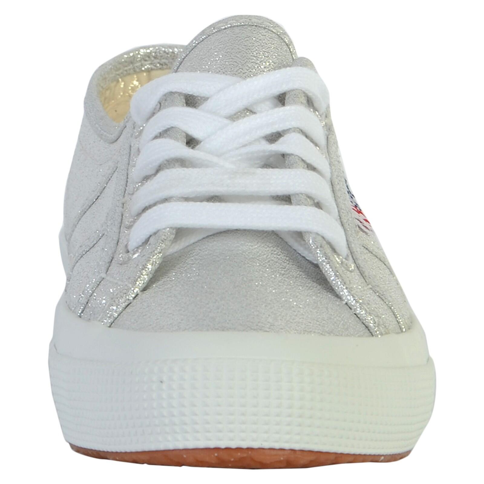 Sneakers Deportivas Mujer Superga 2750 LAMEW Plateado 4/6