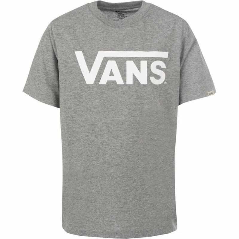 Camiseta de Manga Corta Infantil Vans Drop V Gris