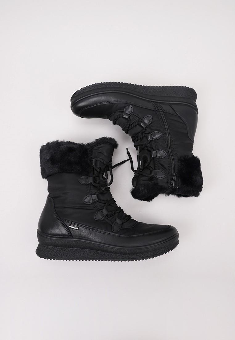 Bottes femme Imac 456828 cuir/textile imperméable 5/5