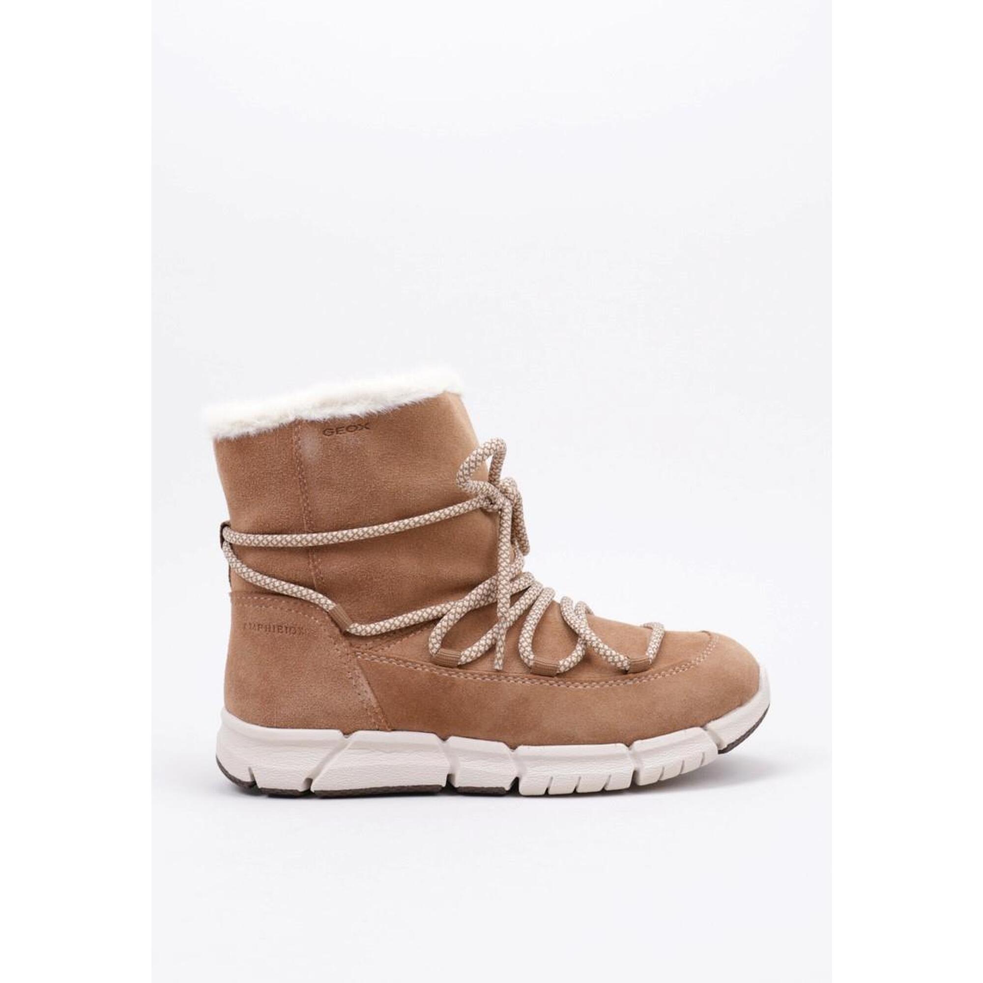 Buty GEOX J FLEXYPER GIRL B AB Jasnobrązowy