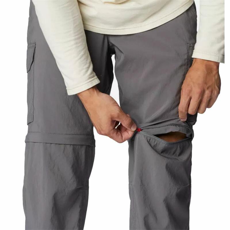 Pantalón Largo Deportivo Montaña Columbia Silver Ridge	 Gris oscuro