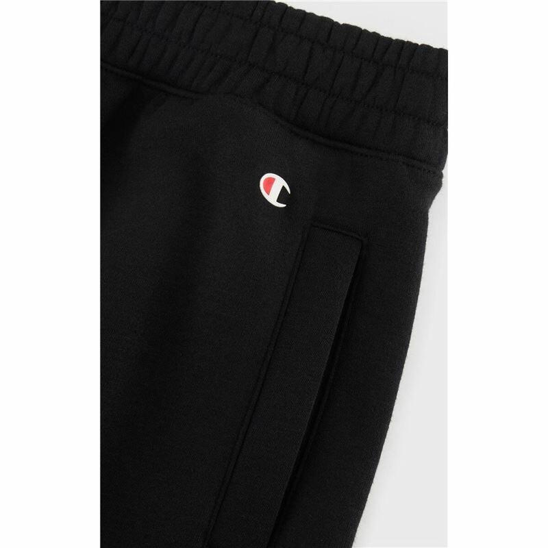 Pantalón Largo Deportivo Champion Elastic Cuff Legacy Negro