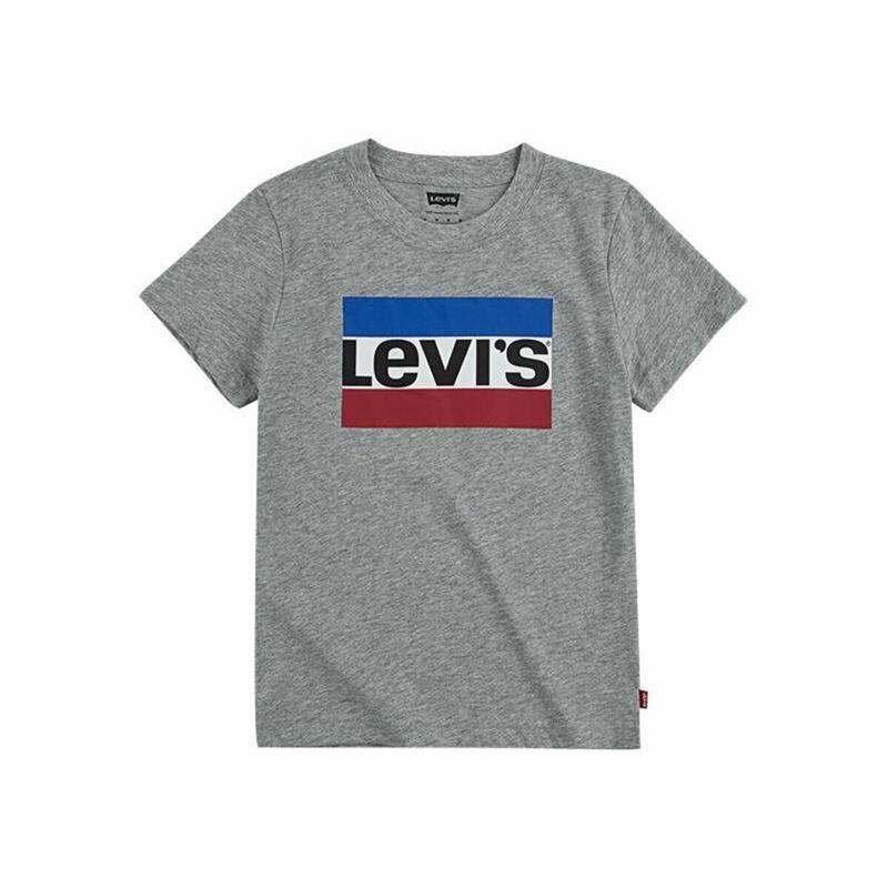 T-Shirt met Korte Mouwen Levi's Sportswear Logo B Donker grijs