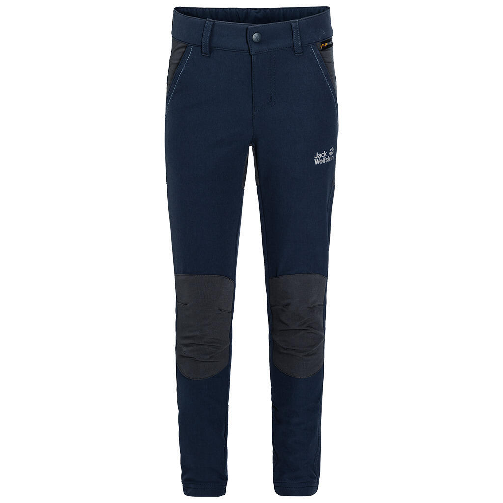 Jack Wolfskin Girls Activate Dynamic Pants Trousers -  Midnight Blue