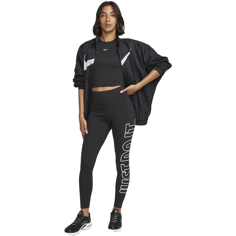 Sportleggings Nike Sportswear Classics Graphic, Fekete, Nők