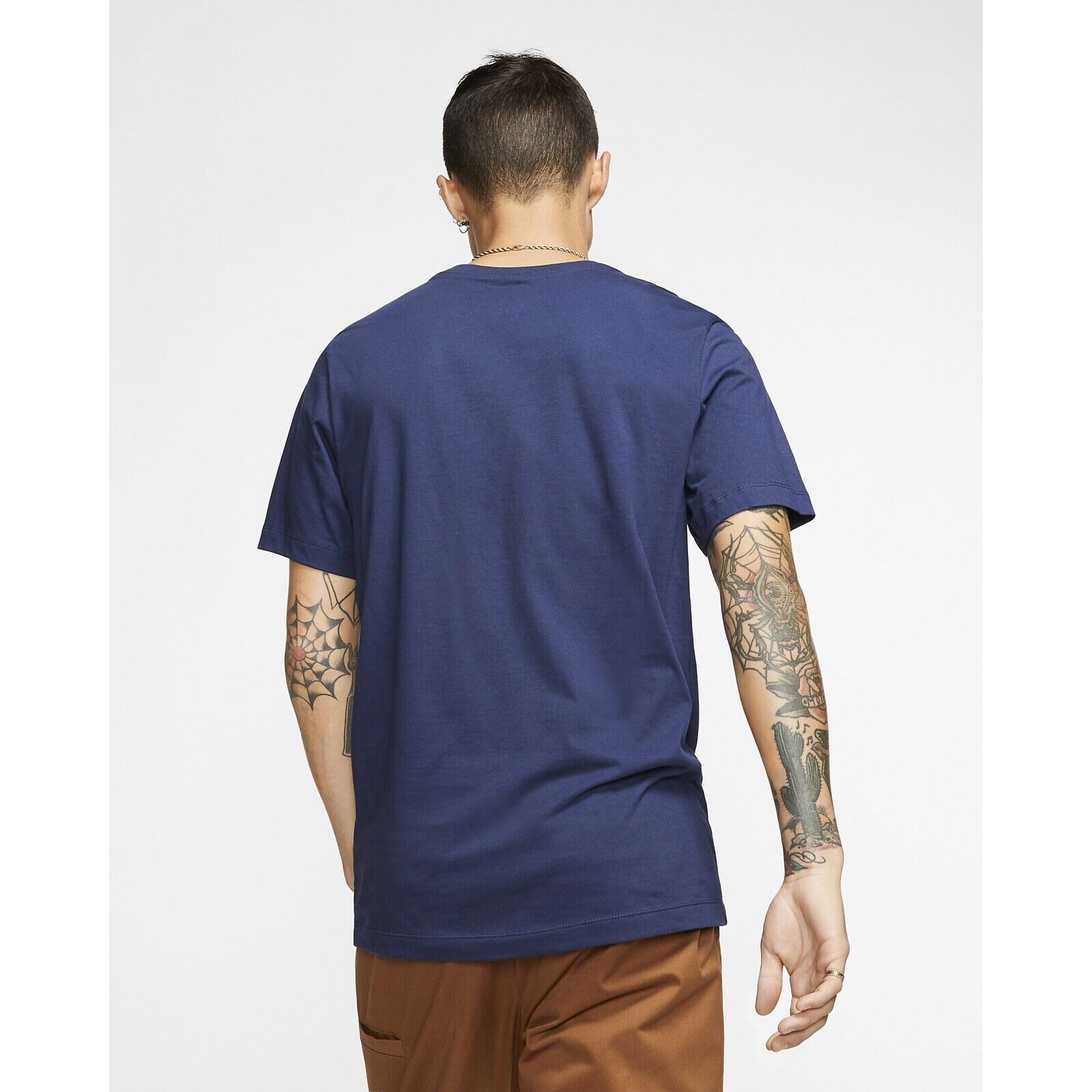 T-shirt Nike Club Tee, Bleu, Hommes 2/5