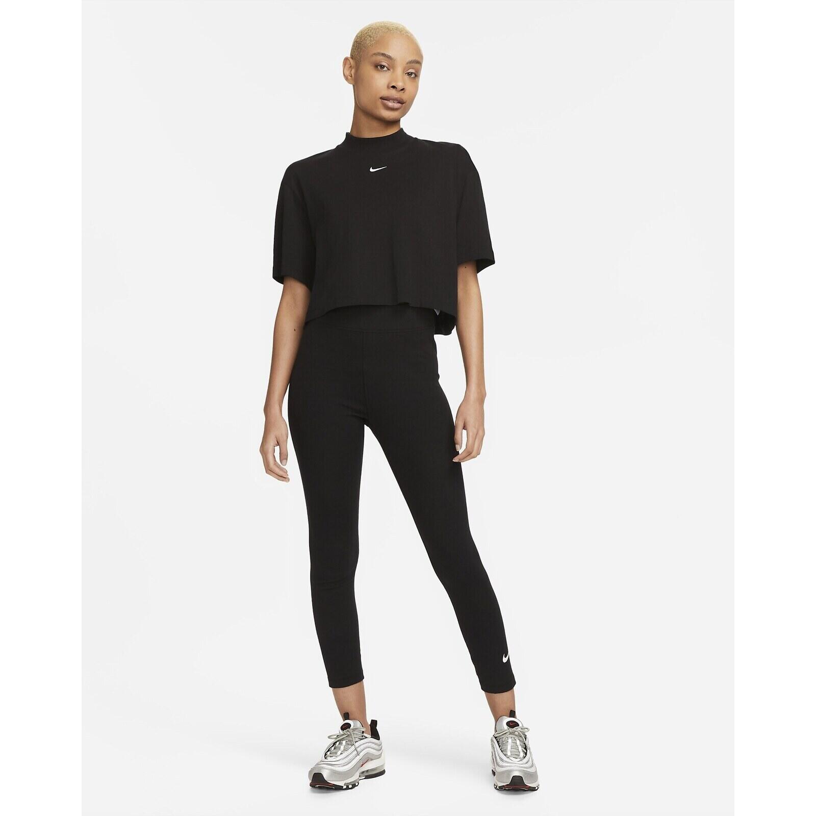 Leggings Nike Sportswear Classics High-Waisted 78, Noir, Femmes 4/5
