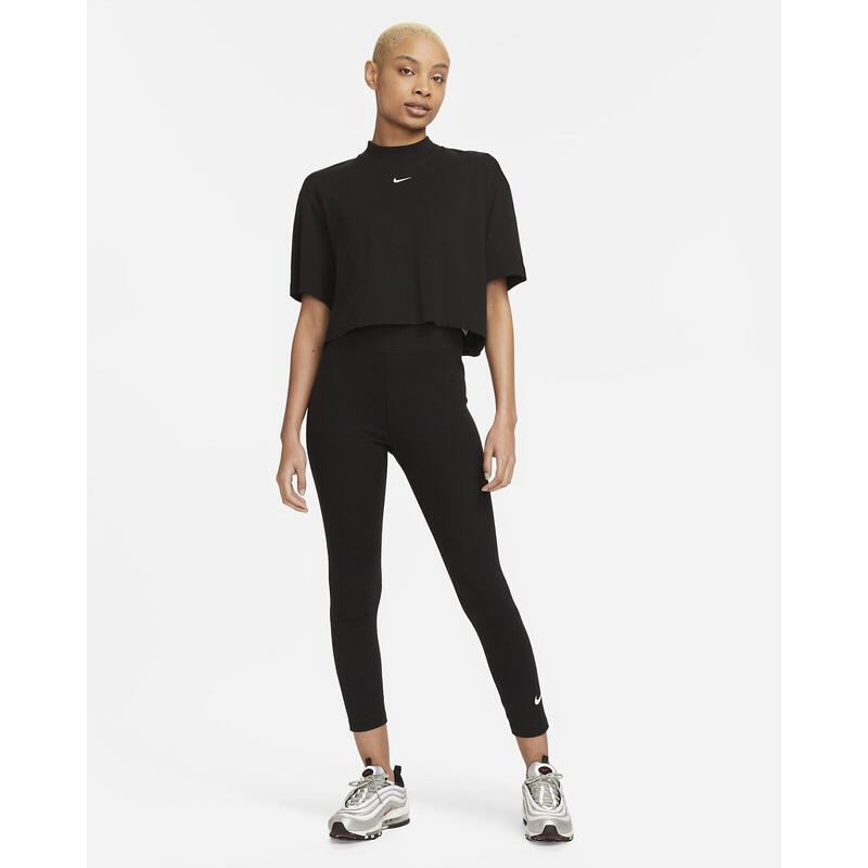 Colanti femei Nike Sportswear Classics High-Waisted 78, Negru