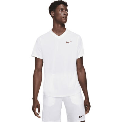 Camiseta Nike Court Dri-FIT Victory, Blanco, Hombre