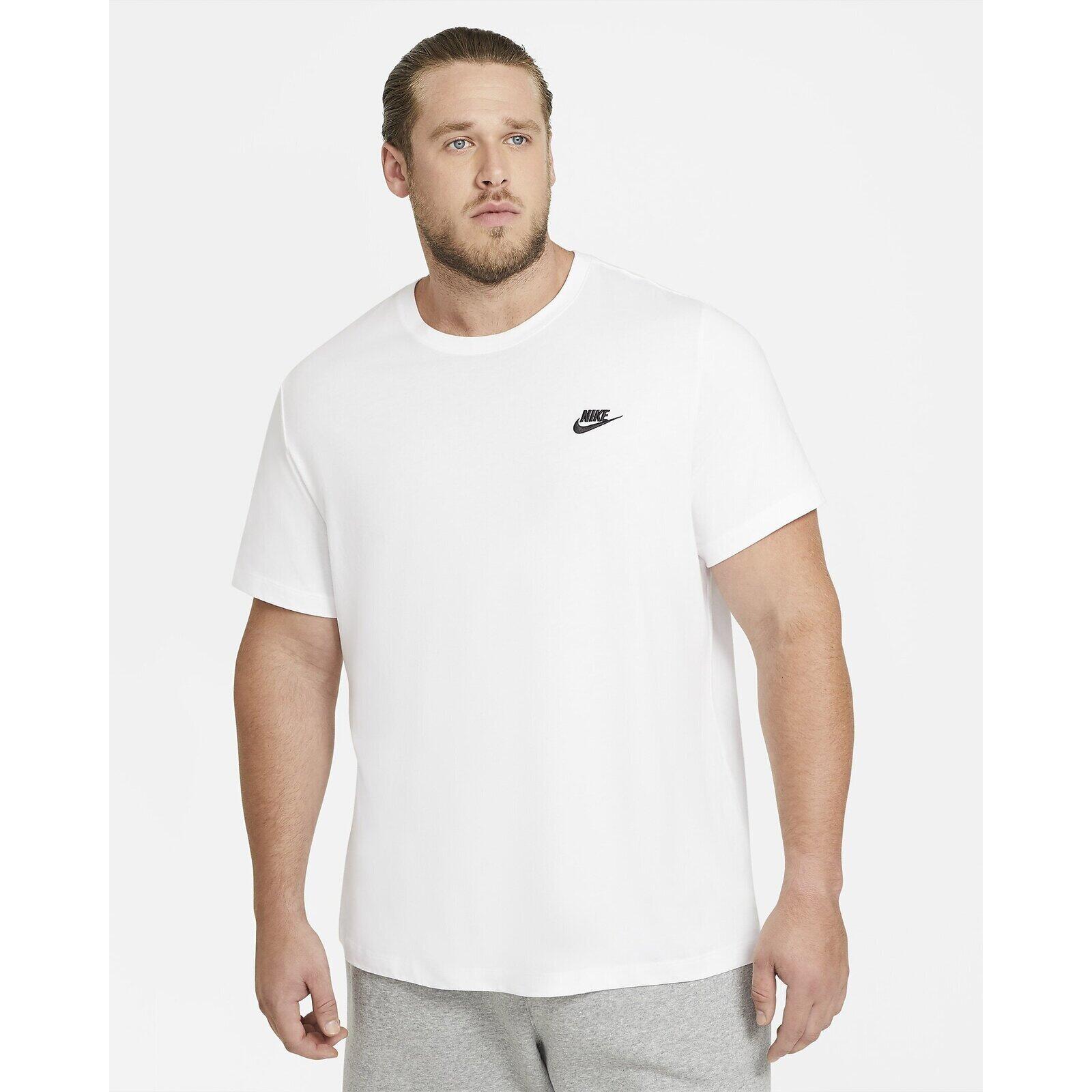Tshirt Nike M NSW CLUB TEE Blanc 5/5