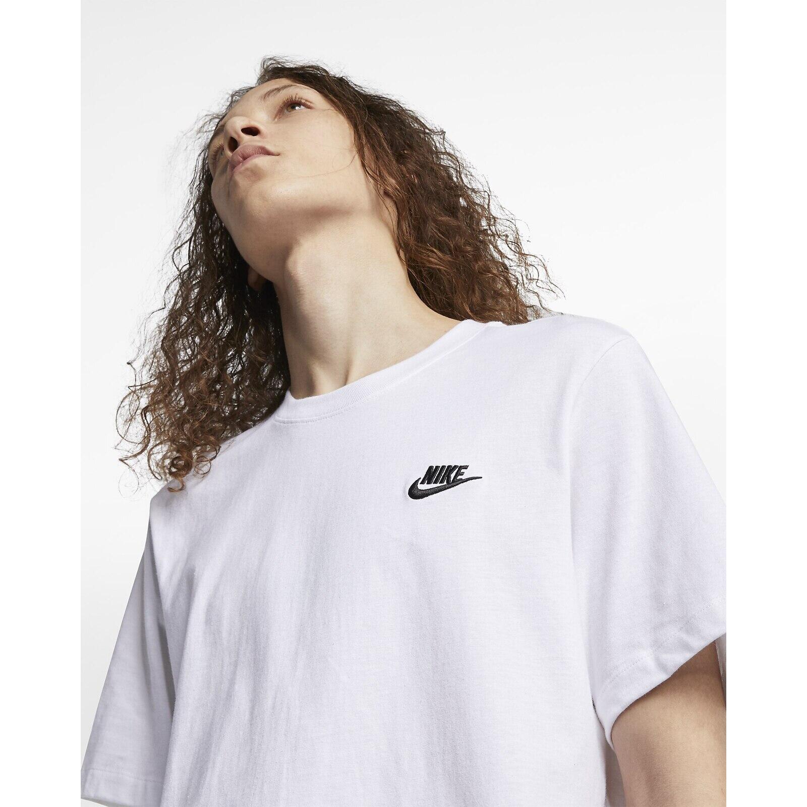 Tshirt Nike M NSW CLUB TEE Blanc 3/5