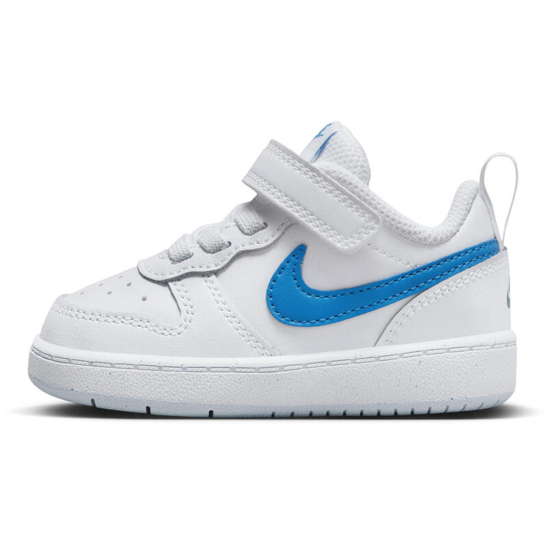 Baskets Nike Court Borough Low 2, Blanc, Enfants