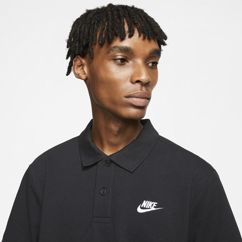 Póló Nike Sportswear Polo, Fekete, Férfiak