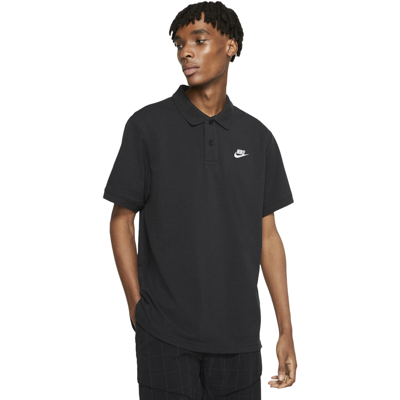 Camiseta de manga corta Nike Sportswear Polo Negro Hombre Decathlon
