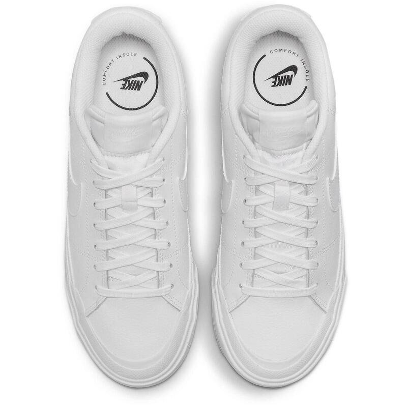 Baskets Nike Court Legacy Lift, Blanc, Femmes