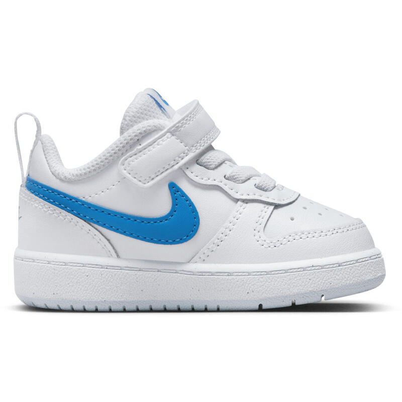 Baskets Nike Court Borough Low 2, Blanc, Enfants