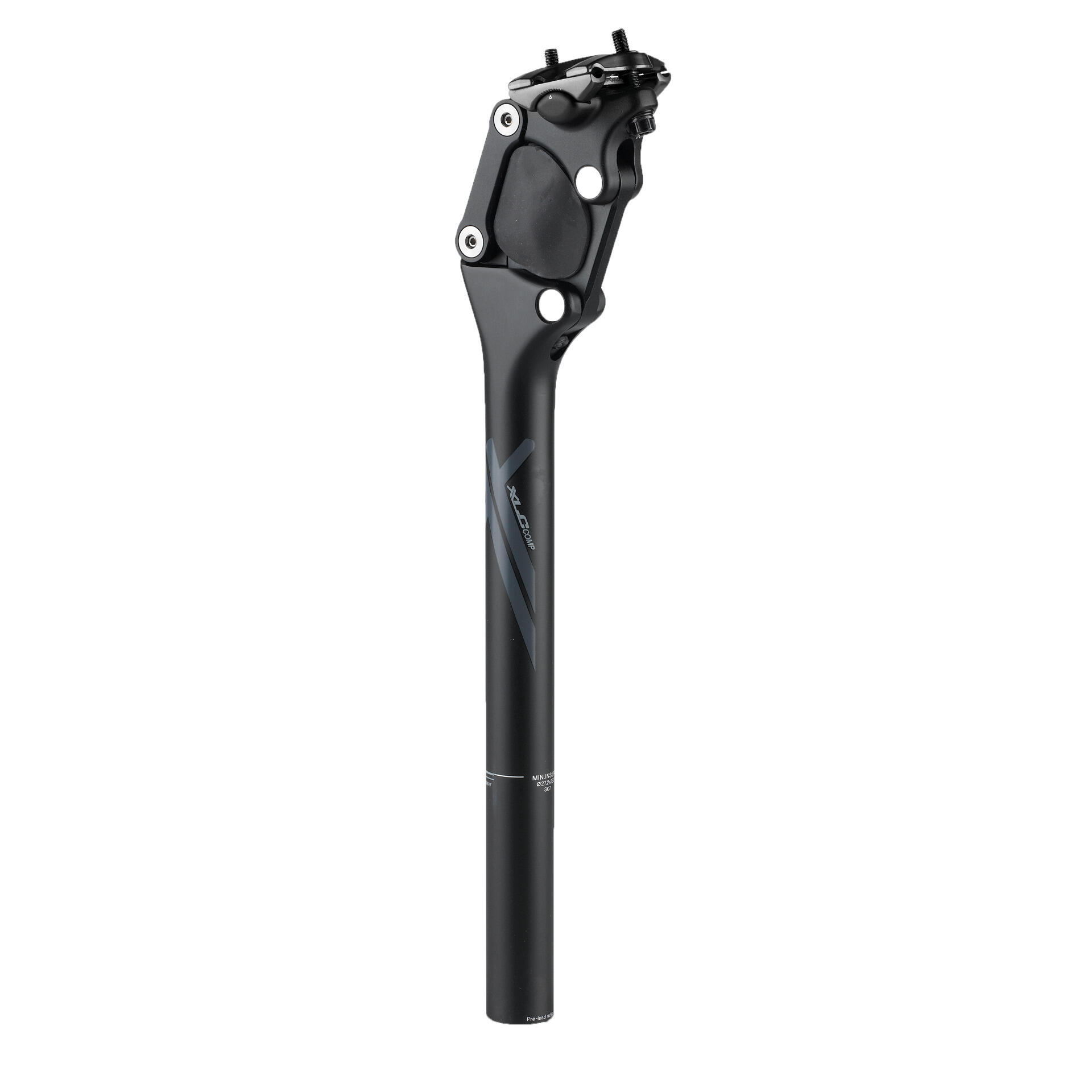 XLC Sztyca amortyzowana Comp SP-S07, Ø 30,9 mm, 350 mm, 100-120 kg
