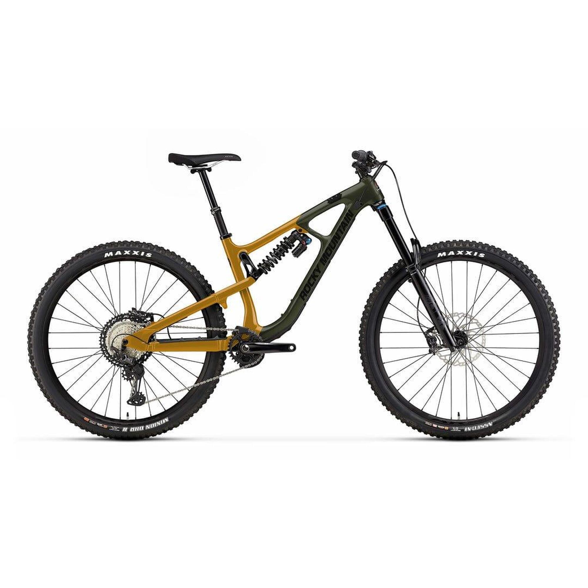 Rocky Mountain 2022 Slayer Carbon 70 MTB Gold Green
