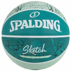 Ballon de Basketball Spalding Sketch Crack T7