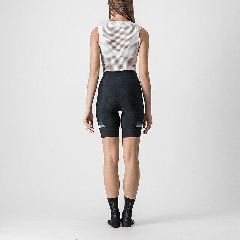 Castelli Prima Womens Shorts Black Dark Grey