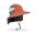 兒童 UPF50+防曬帽 - 橙色