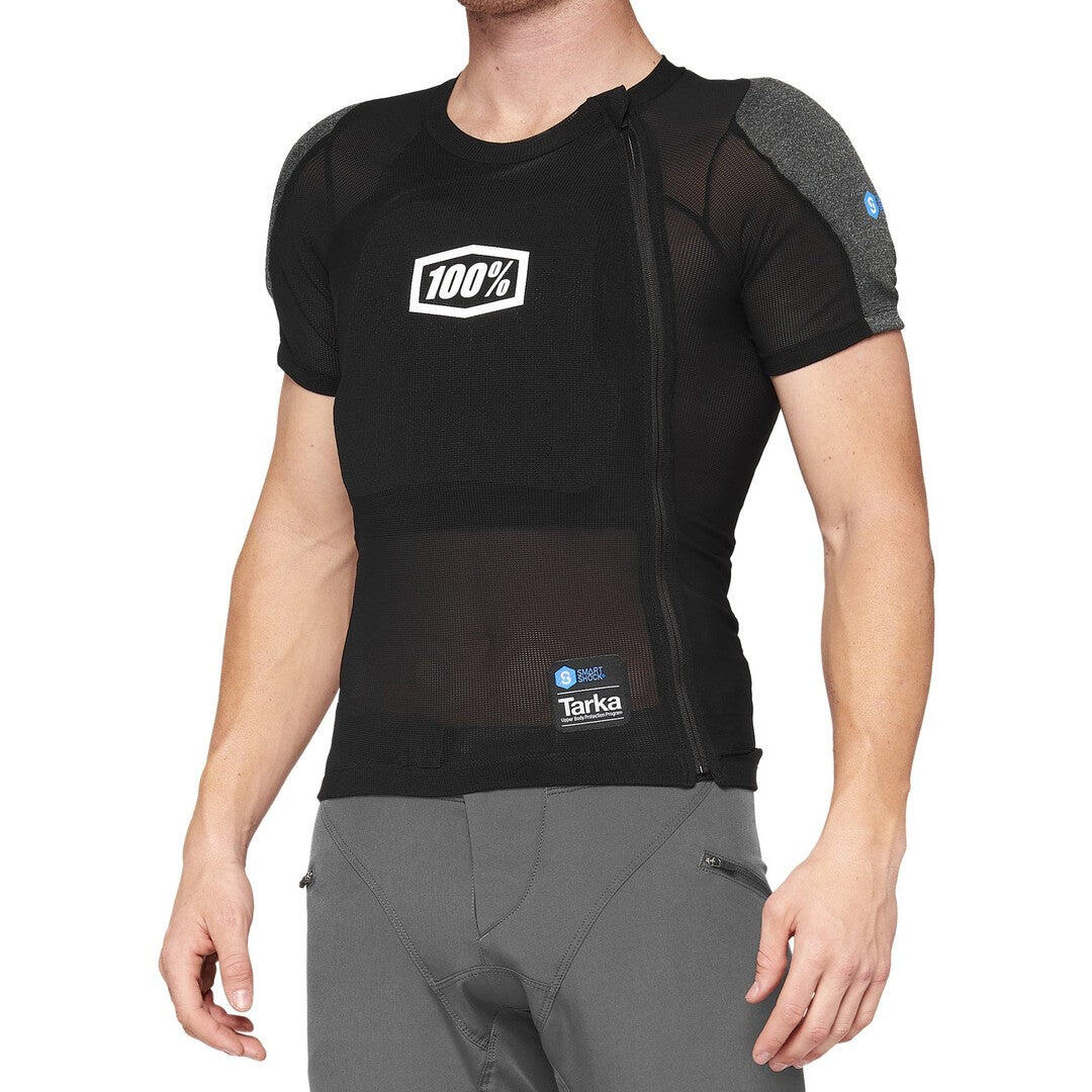 100 Percent TARKA Short Sleeve Black