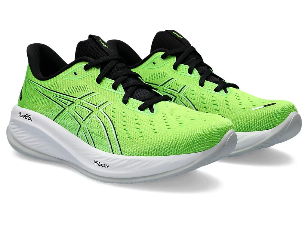 Scarpe da running uomo asics electric lime/white 3/5