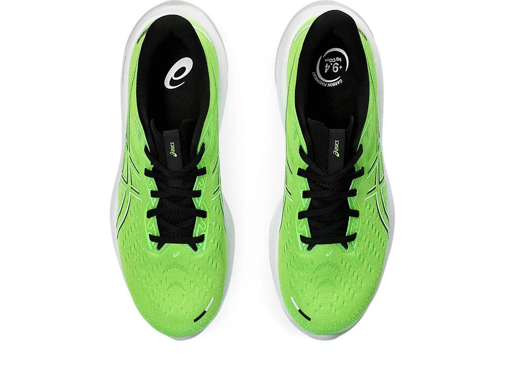 Scarpe da running uomo asics electric lime/white 2/5