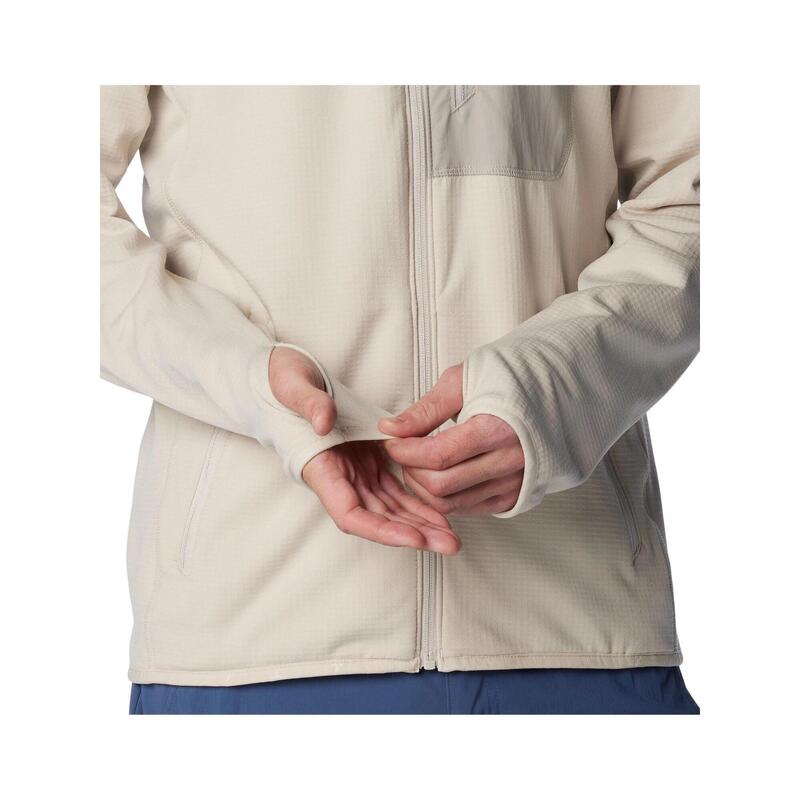 Polarowy sweter męski Columbia Triple Canyon Grid Fleece Full Zip