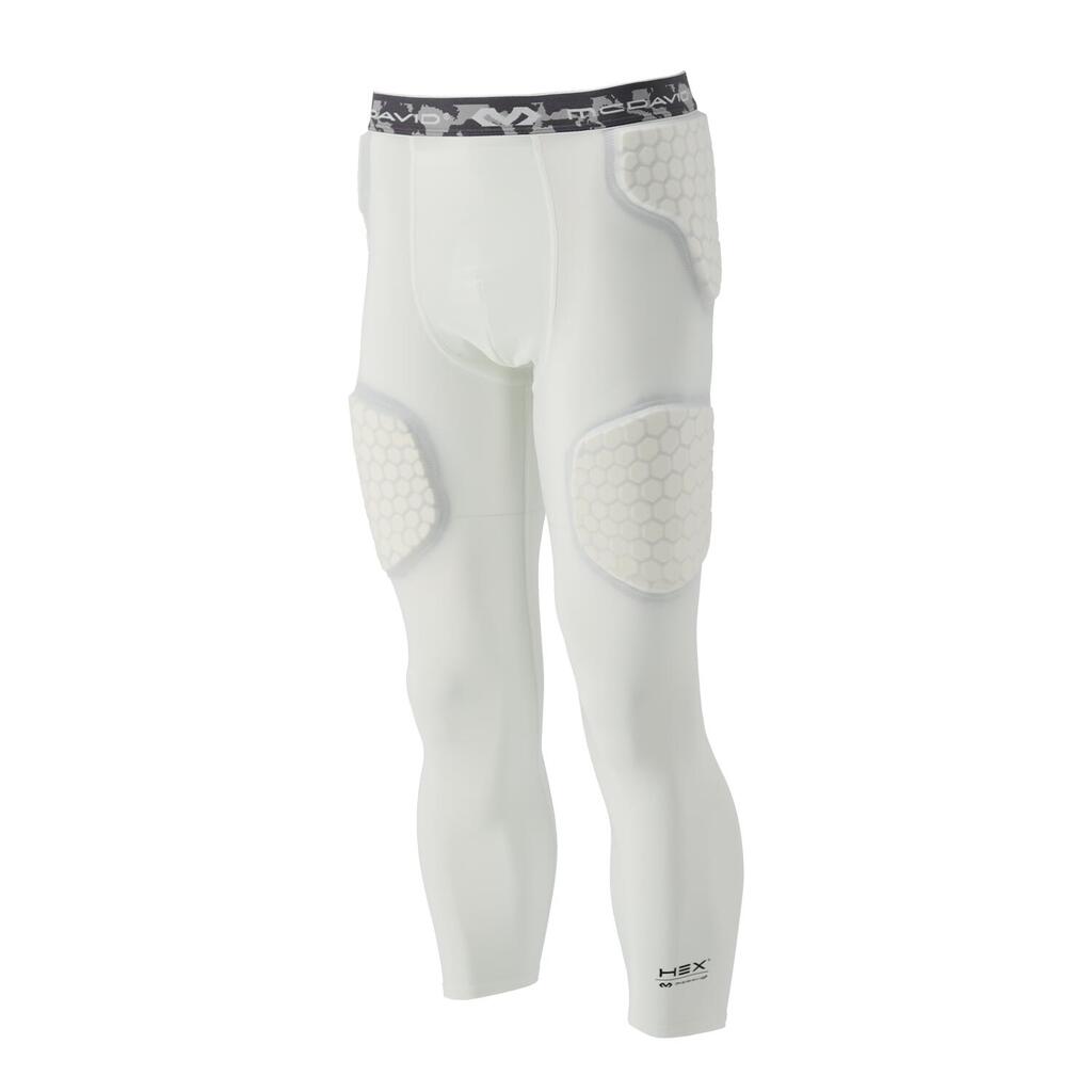 McDavid Men's "Hex Thudd 5-Pad" 3/4 compression leggings