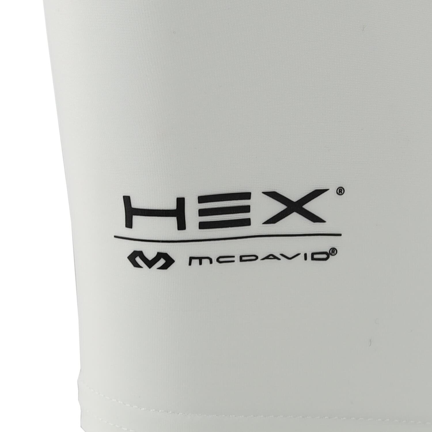 McDavid Uomo - Gamba a compressione 3/4 Hex Thudd 5-Pad 4/5