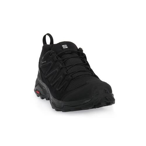 Buty do biegania męskie Salomon X Ward Leather Mid Gtx