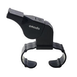 Sifflet d'arbitre avec anneau pour doigt Omada