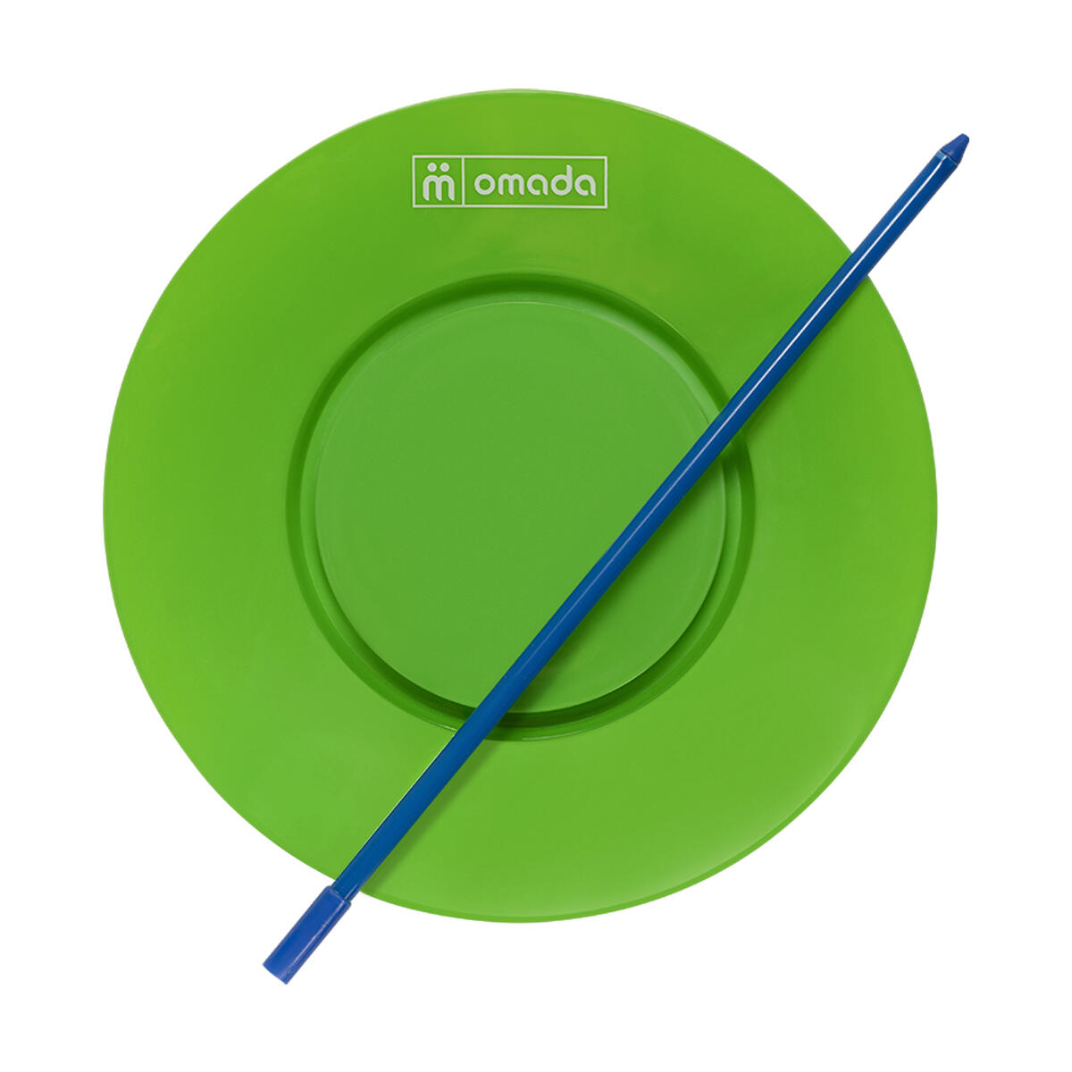 Assiette de jonglerie 25cm avec bâton PVC 30cm 3/5