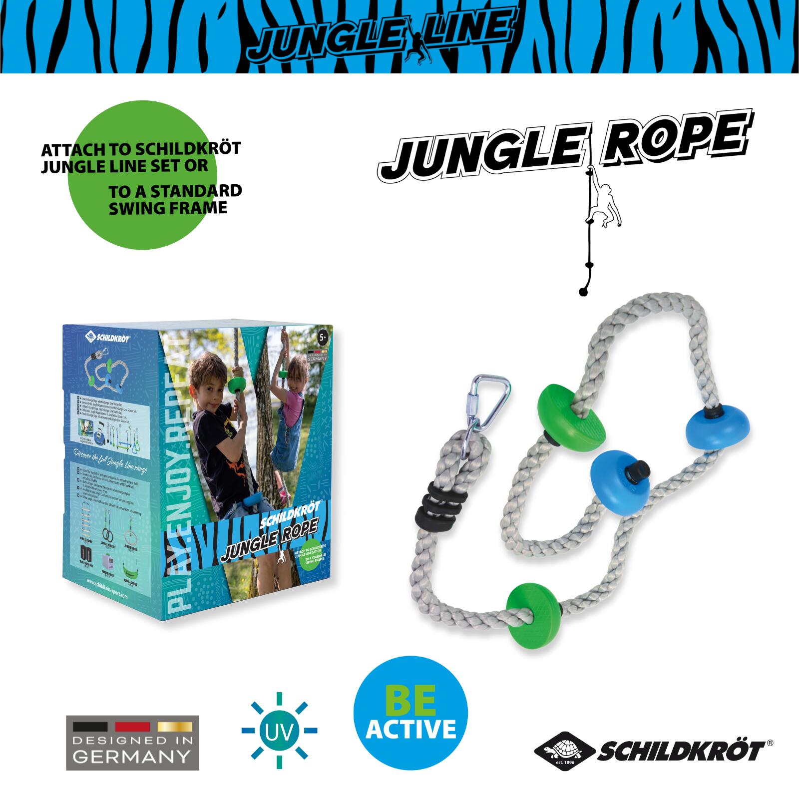 Corda da arrampicata "Jungle rope Schildkröt