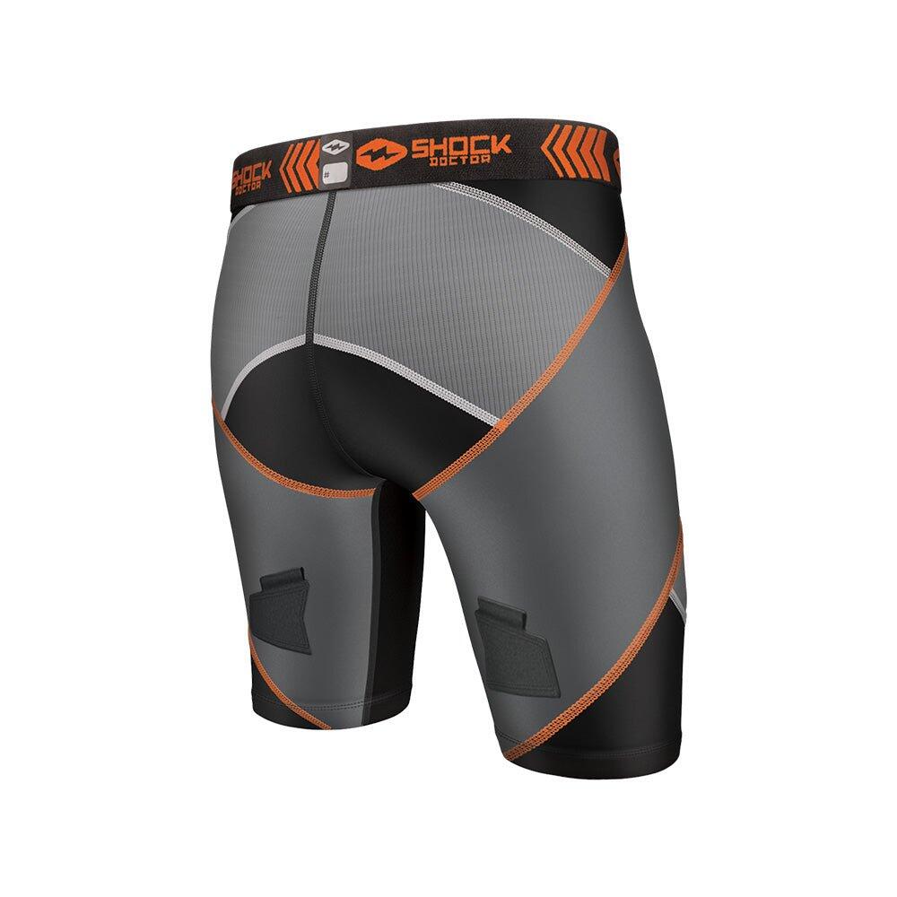 Pantaloncini a compressione Shock Doctor "X-Fit" per l'Hockey 2/2
