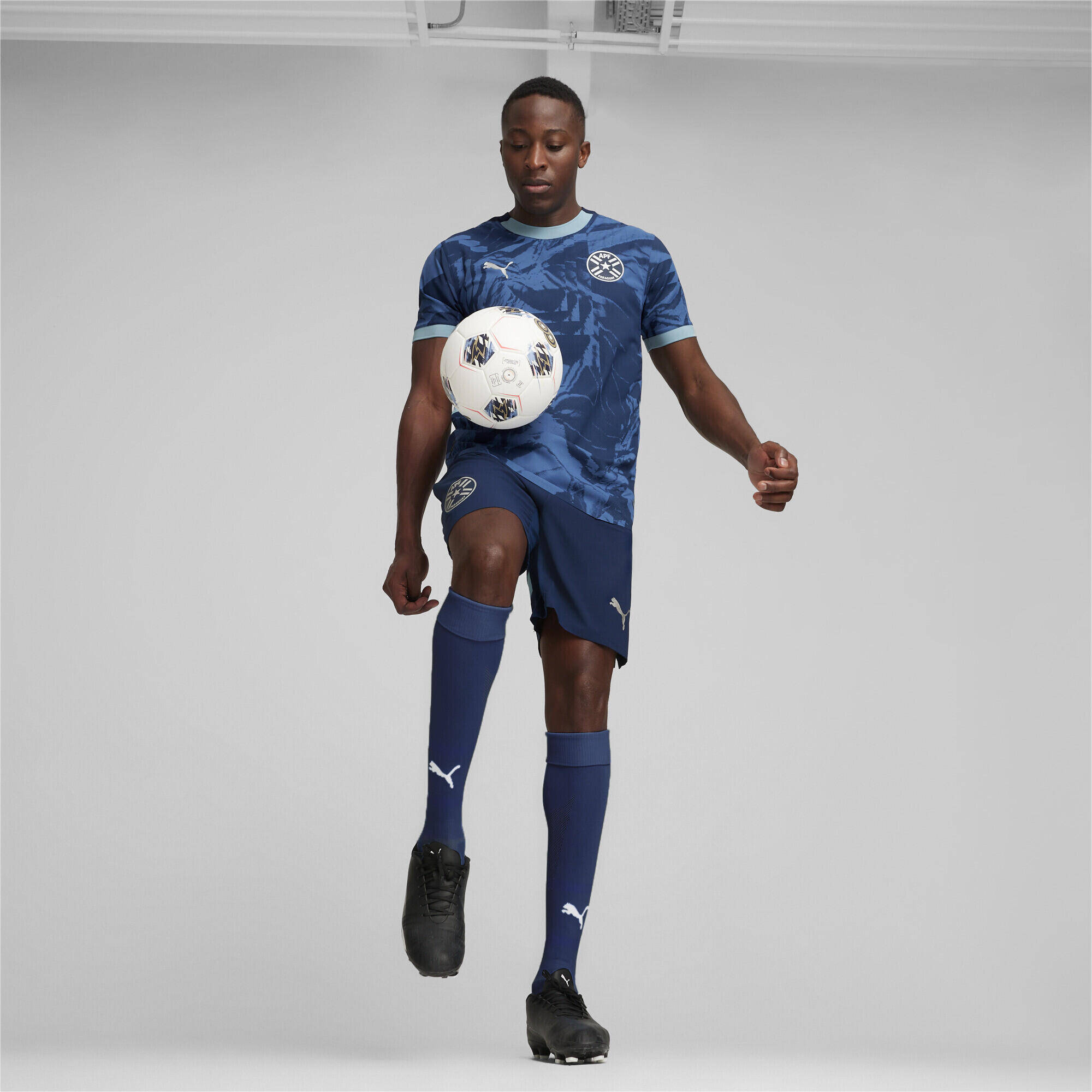 Paraguay voetbalshort voor heren PUMA 3/7