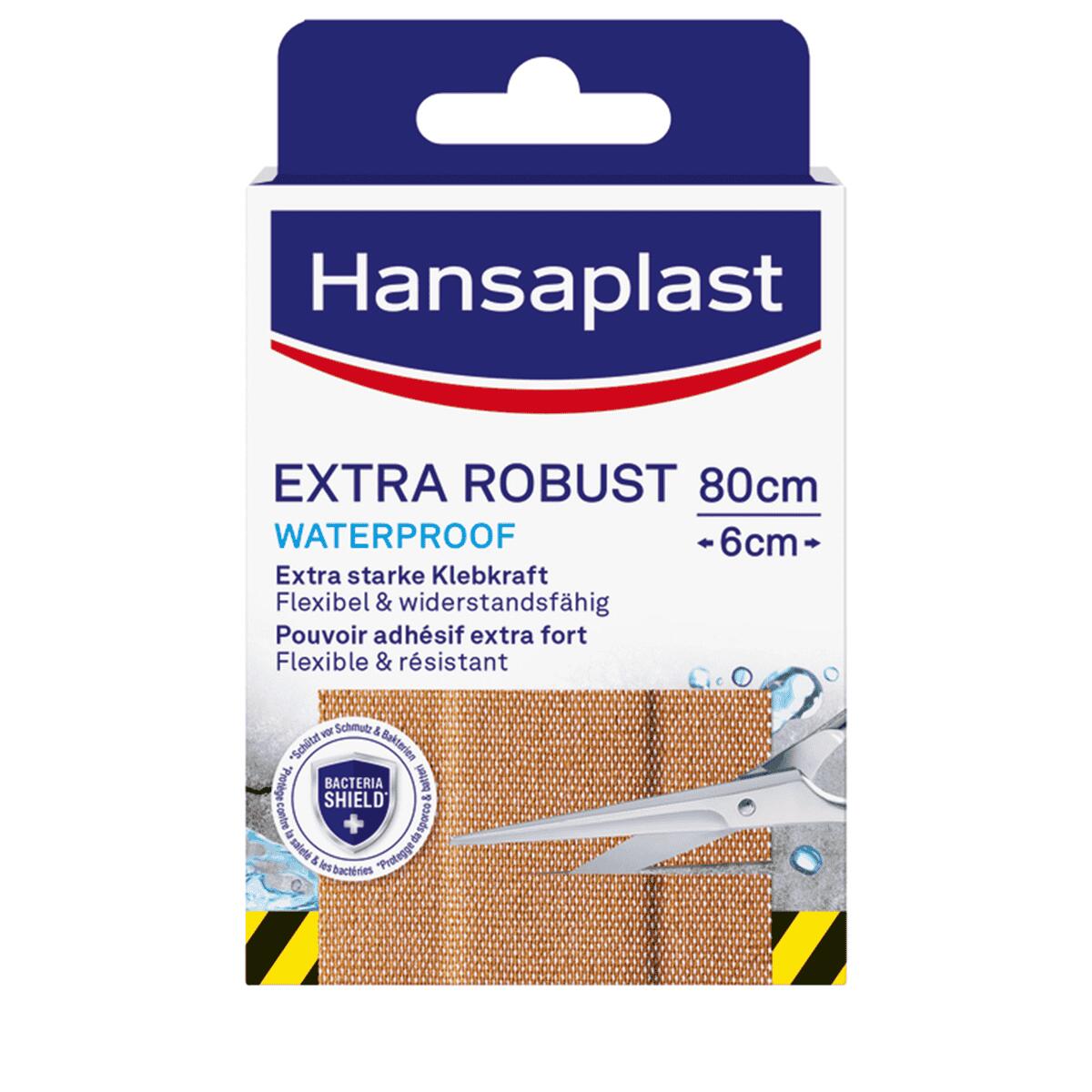 HANSAPLAST Wound dressing Extra strong and waterproof 80x6cm Hansaplast