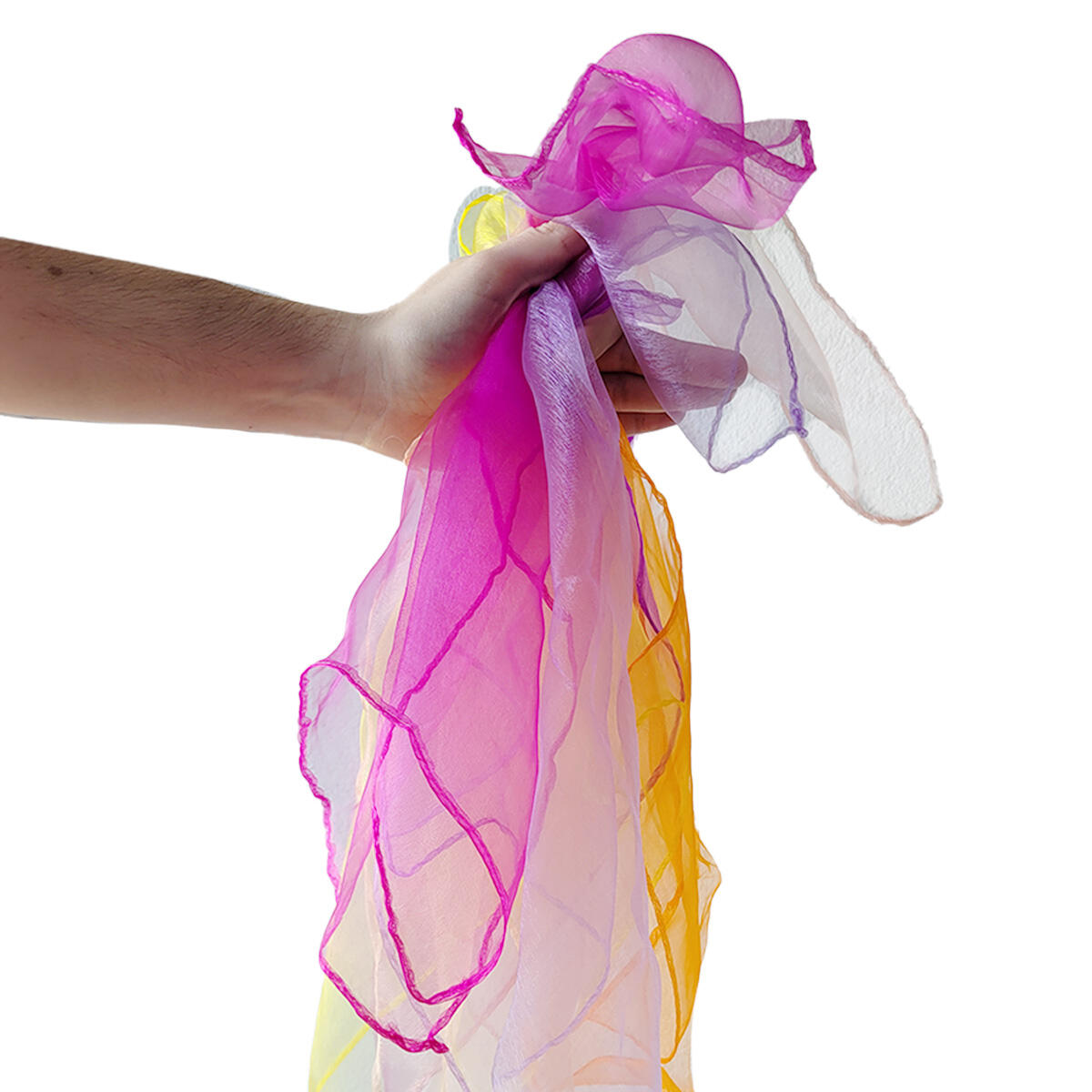 Foulards à jongler en soie Omada (lot de 6) 2/5