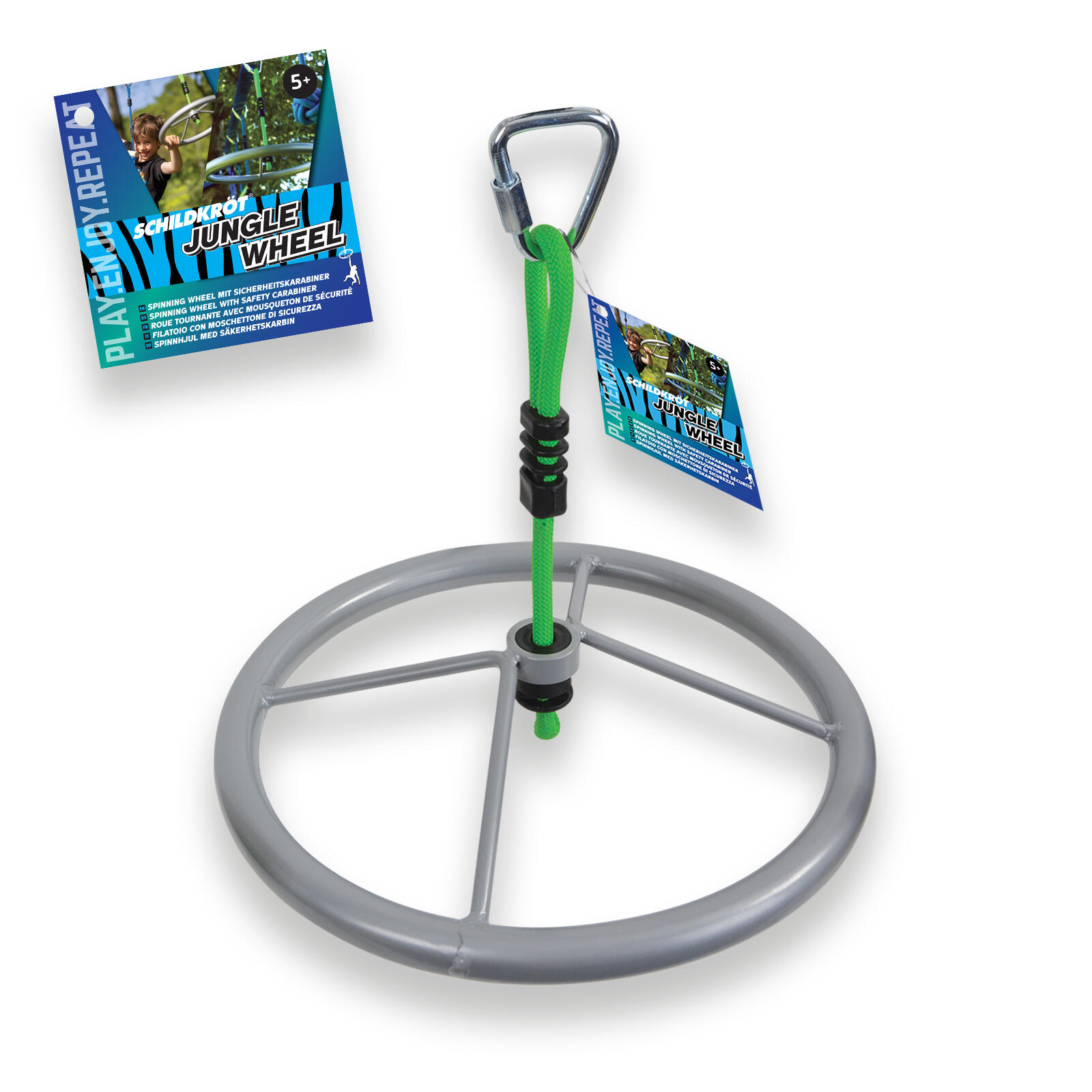 Schildkröt "Jungle wiel" klimmend spinnewiel 1/6
