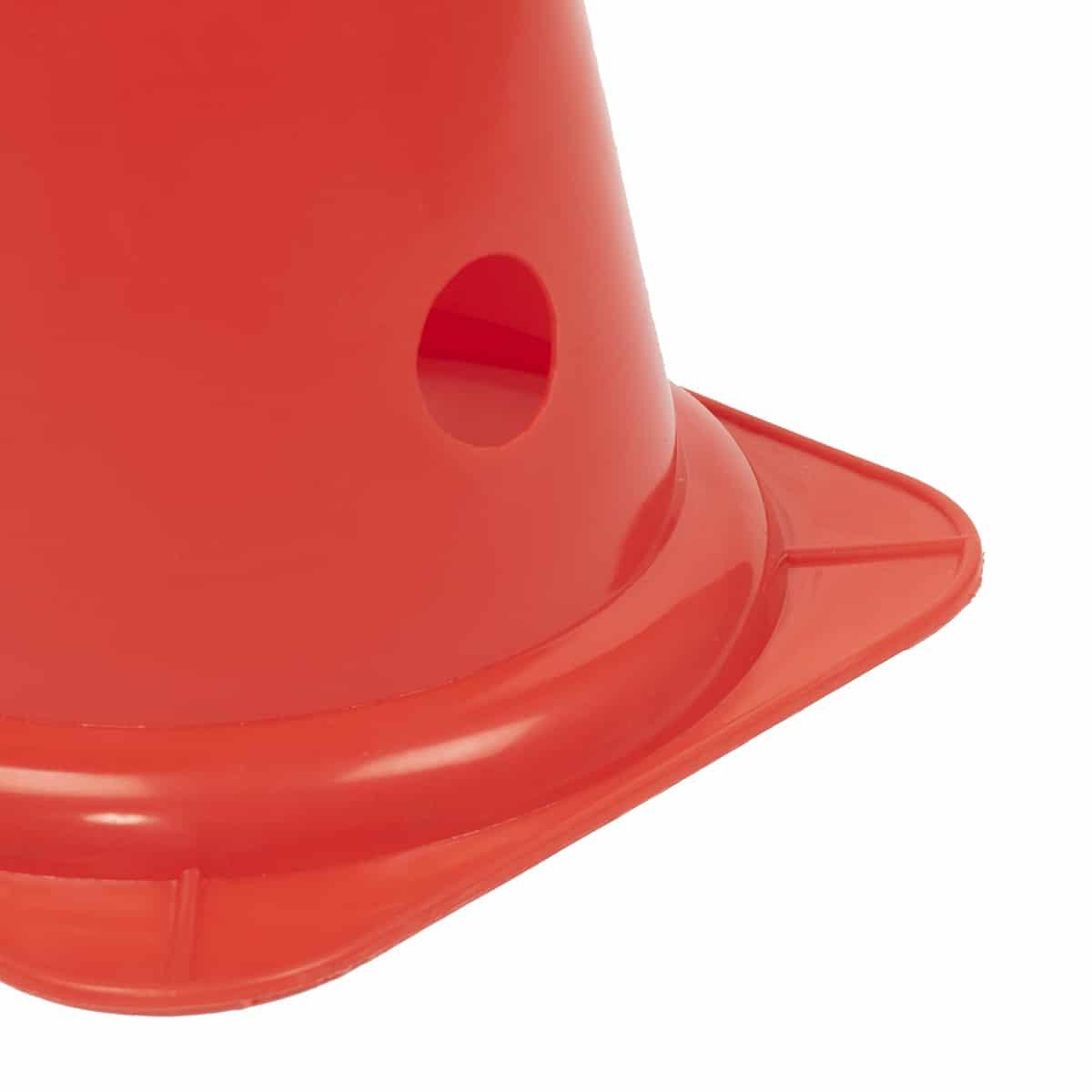 Cone 52cm 4 holes for Ø 25mm stakes | Red