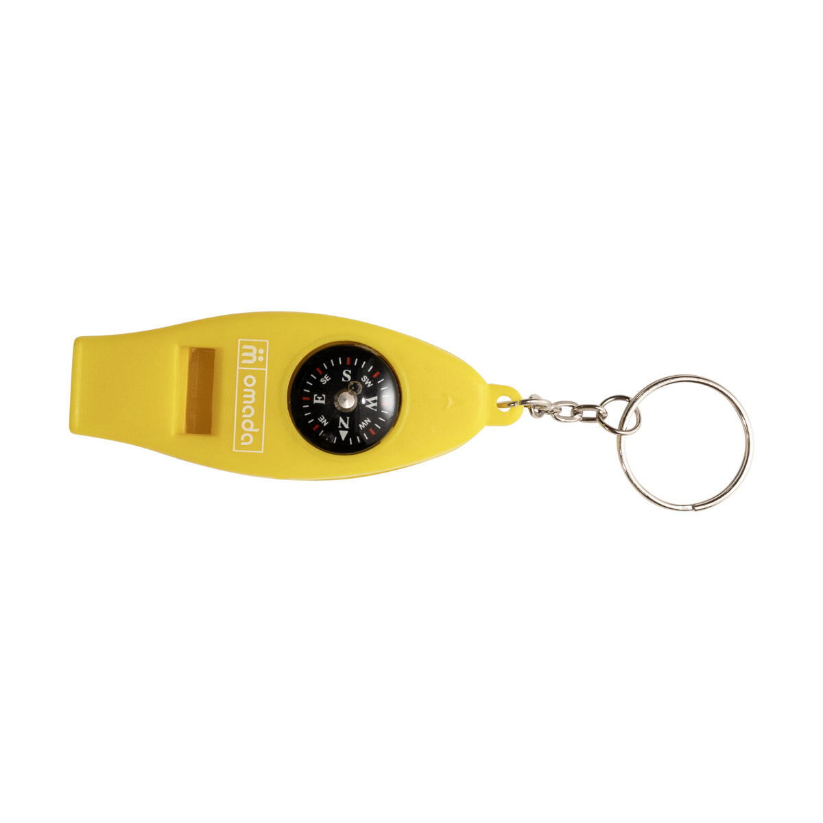 Emergency and survival whistle with compass