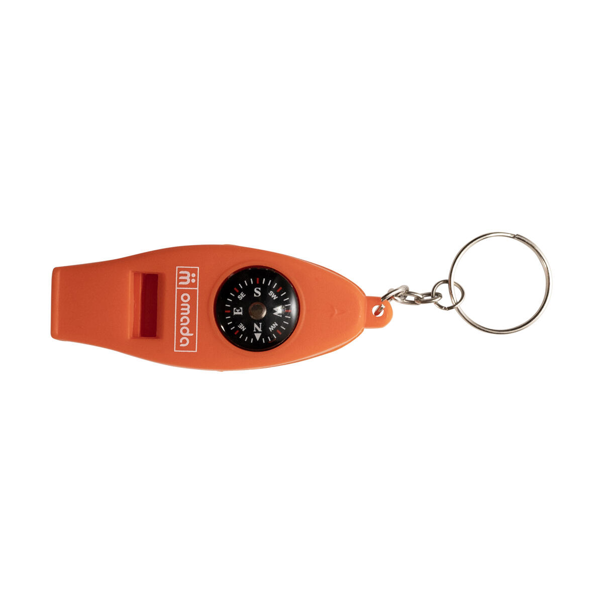 Emergency and survival whistle with compass