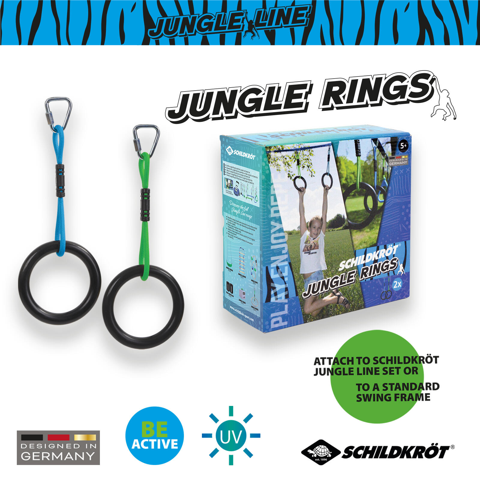 Kletterringe "Jungle ringe" Schildkröt 2/7