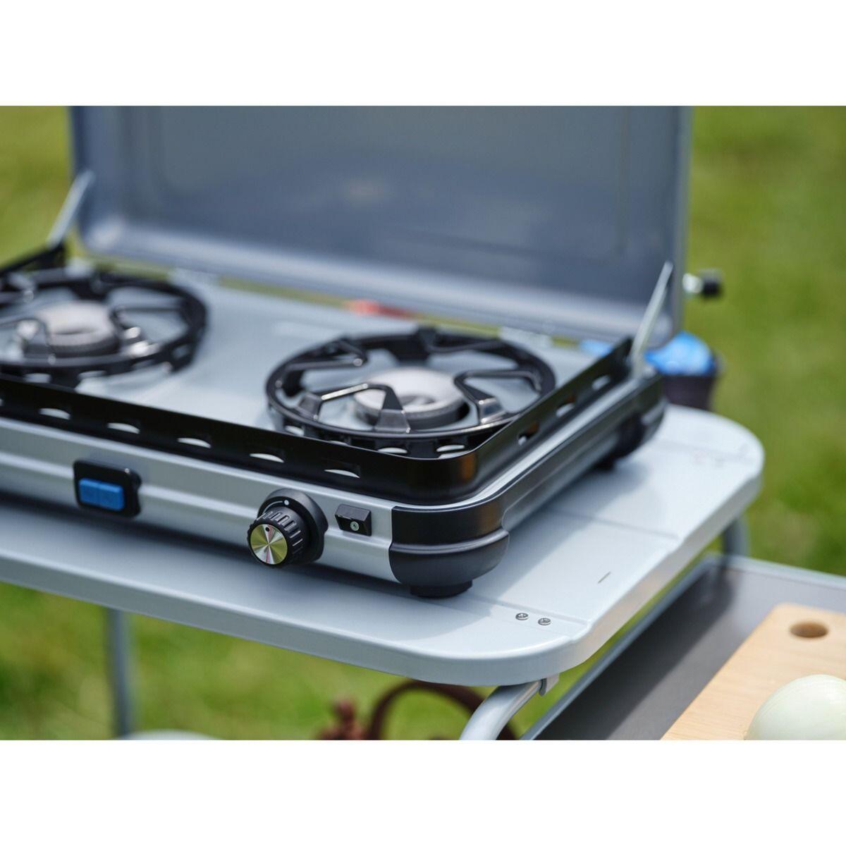 Cucina da campeggio 2 Maxi CV" riscaldatore da tavolo a gas Campingaz 4/7