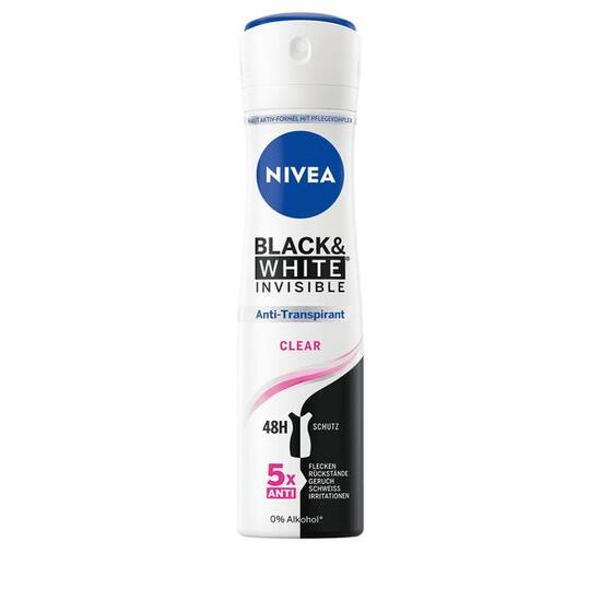 Deodorant-Spray "Black and White Invisible" 150ml Nivea