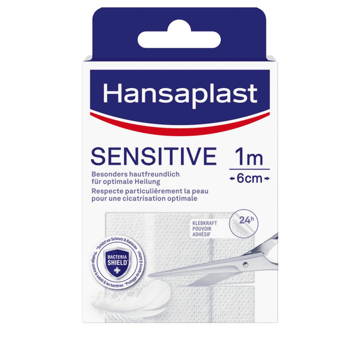 HANSAPLAST Sensitive Wound Dressings 100x6cm Hansaplast