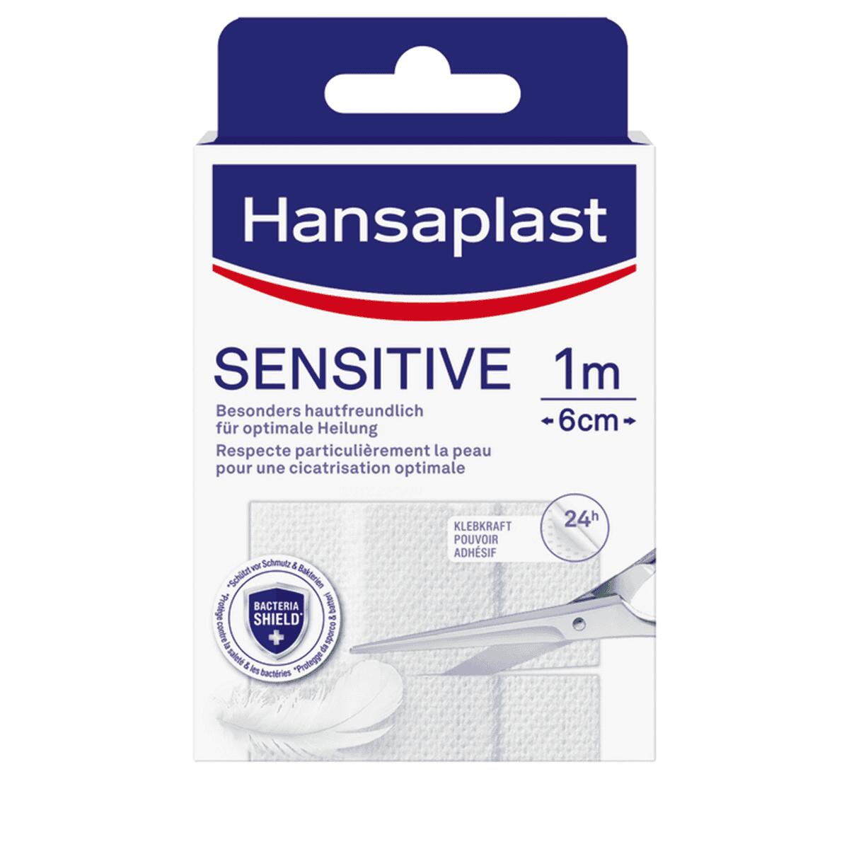 Medicazione sensibile per ferite 100x6cm Hansaplast