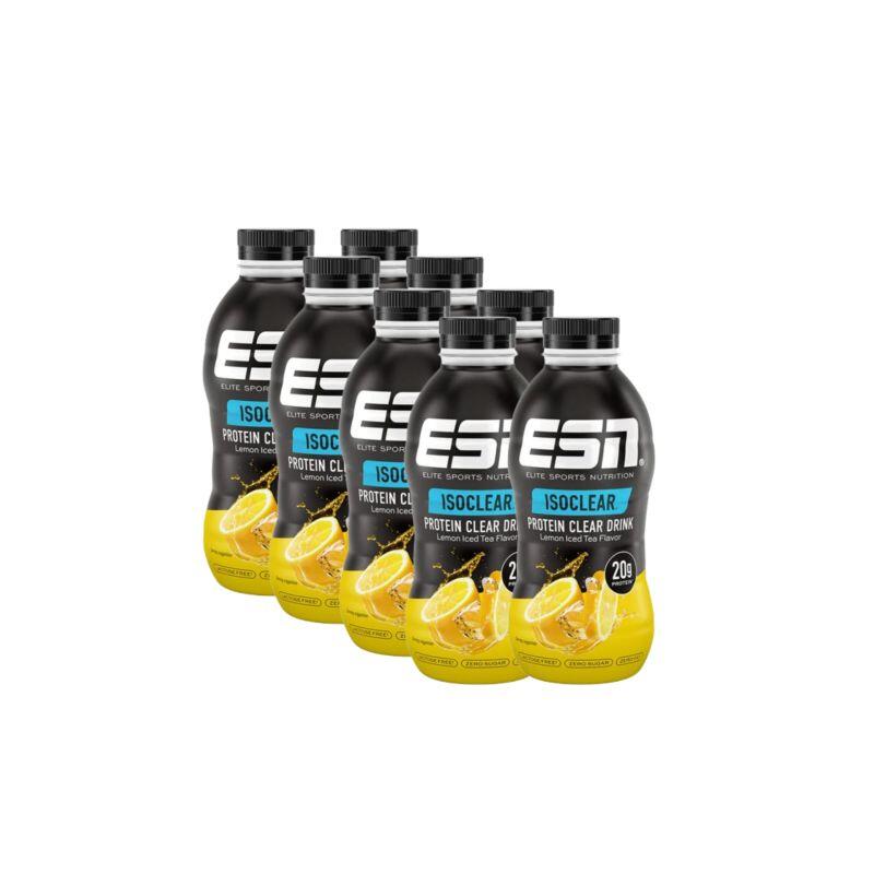 Isoclear Protein Clear Drink 500ml ESN (Packung mit 8 Stück) 1/2