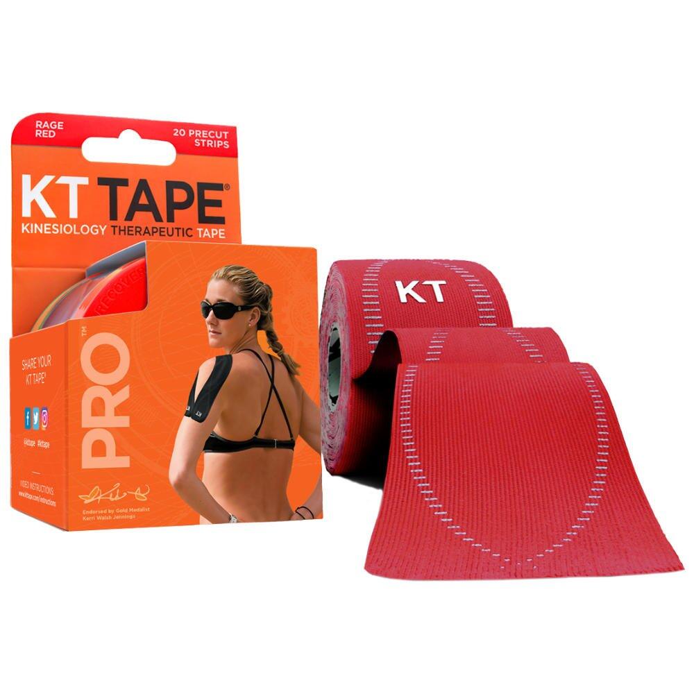 Kt Tape - Bande De Kinésiologie Kt Tape Tape Precut - Bande De Kinésiologie - Rouge - Taille Unique - Decathlon